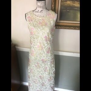Rare Lennie New York Sleeveless Floral Maxi Dress